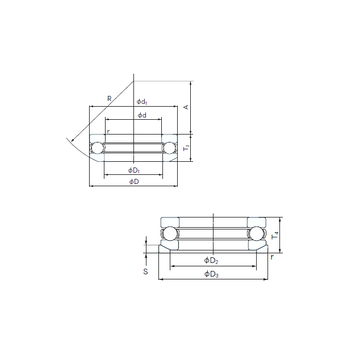 53211U NACHI Thrust Ball Bearings