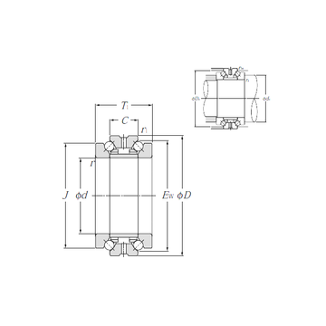 562007M NTN Thrust Ball Bearings