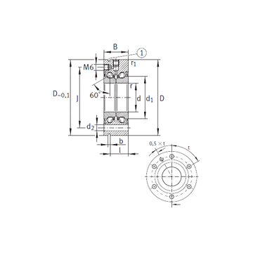 ZKLF50140-2Z INA Thrust Ball Bearings