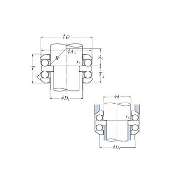 54305 NSK Thrust Ball Bearings