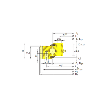 ESA 20 0944 SIGMA Thrust Ball Bearings