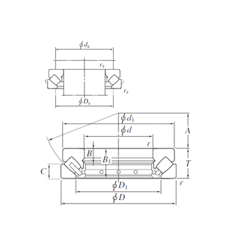 29356 KOYO Thrust Roller Bearings