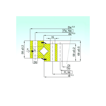 ZR1.16.1204.400-1SPPN ISB Thrust Roller Bearings