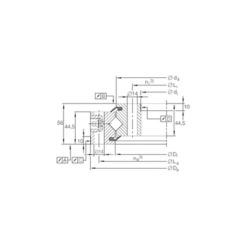 XSU 14 0544 INA Thrust Roller Bearings