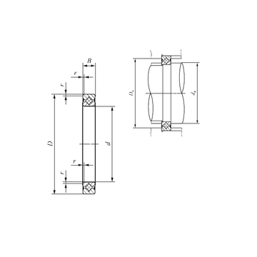 CRBS 1008 A UU IKO Thrust Roller Bearings