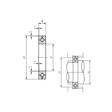 CRBH 5013 A IKO Thrust Roller Bearings