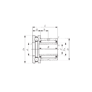 NAXI 3030 IKO Complex Bearings