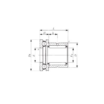 NAX 1523 IKO Complex Bearings