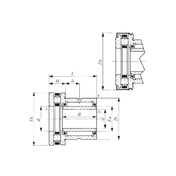 NBXI 3030Z IKO Complex Bearings