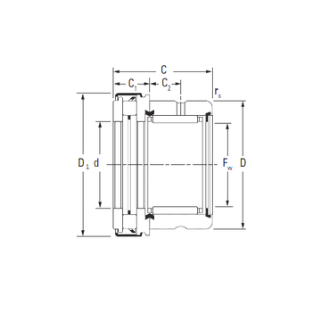 RAXZ 515 Timken Complex Bearings