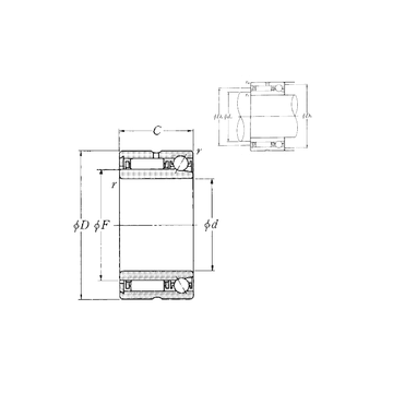 NKIA5902 NTN Complex Bearings