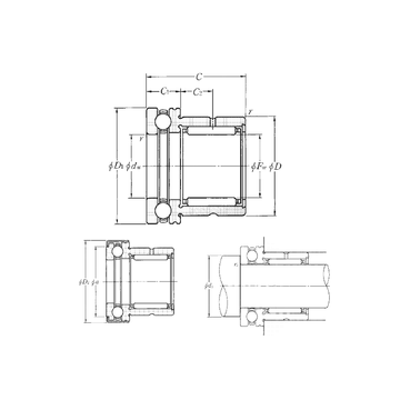 NKX25T2Z NTN Complex Bearings