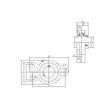 UCFA207-22 KOYO Bearing Units