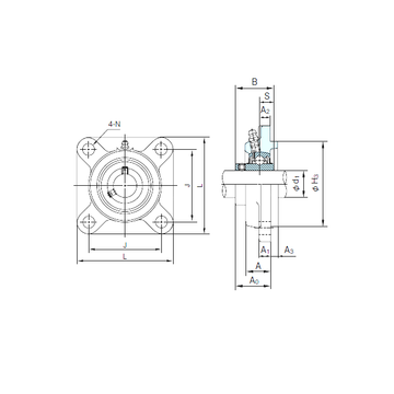 UCFS314 NACHI Bearing Units