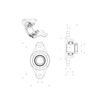 EXFLZ205 SNR Bearing Units