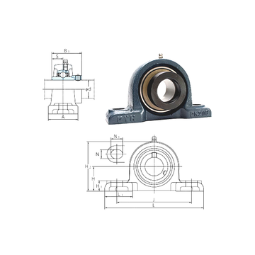 NAPK207-21 FYH Bearing Units