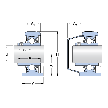 SYFWK 25 LTHR SKF Bearing Units