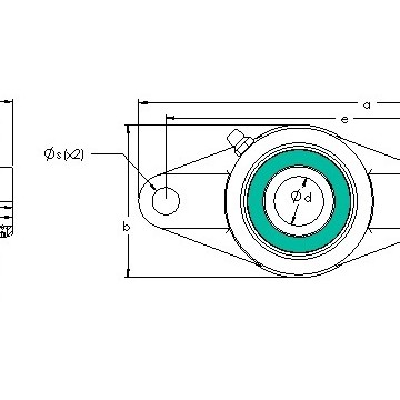 UCFL 218-56 AST Bearing Units