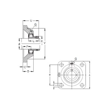 PCJY15 NKE Bearing Units