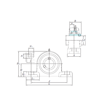 UCP206-19SC KOYO Bearing Units