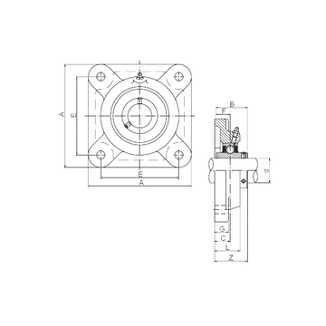 UCFX11 ISO Bearing Units