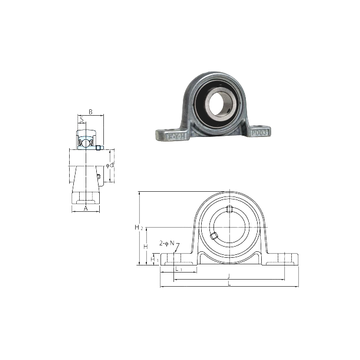 UP005 FYH Bearing Units