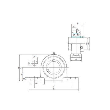 UCSP207H1S6 KOYO Bearing Units