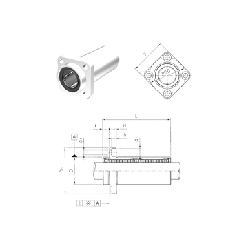 LMKP30LUU Samick Linear Bearings