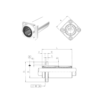 LMEKP16LUU Samick Linear Bearings