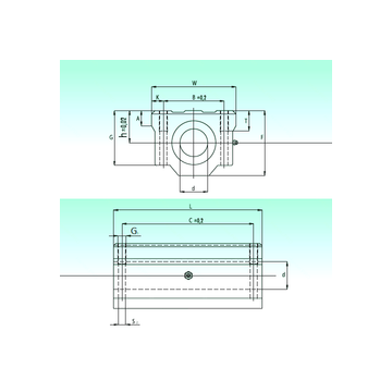 SCW 50-UU NBS Linear Bearings