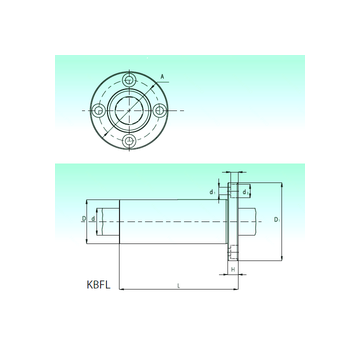 KBFL 08-PP NBS Linear Bearings