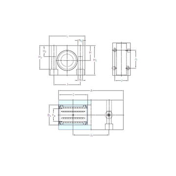 LTCD 20-2LS SKF Linear Bearings