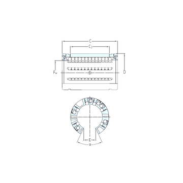 LBCT 30 A SKF Linear Bearings