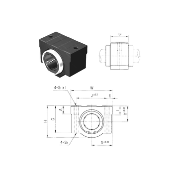 SC50V-B Samick Linear Bearings