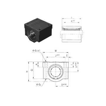 SC25-B Samick Linear Bearings