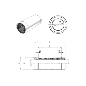 LME25LUU Samick Linear Bearings