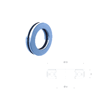 F15034 Fersa Thrust Ball Bearings