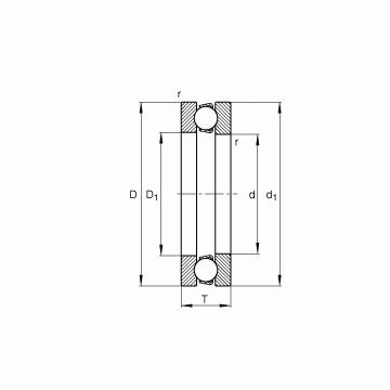 51408 FAG Thrust Ball Bearings