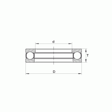 XW2-3/4 INA Thrust Ball Bearings