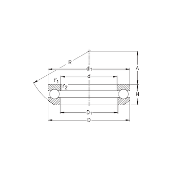 53415- MP NKE Thrust Ball Bearings