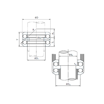 54238 NACHI Thrust Ball Bearings