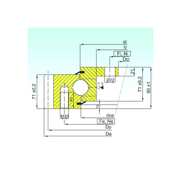 EBL.30.1255.201-2STPN ISB Thrust Ball Bearings