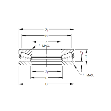 S-4055-C Timken Thrust Roller Bearings