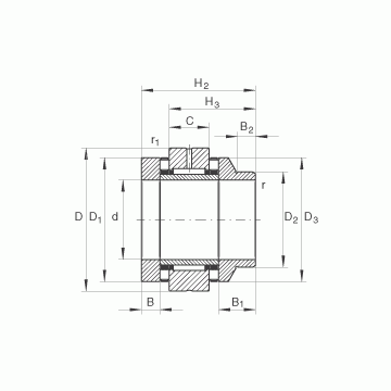 ZARN2062-L-TV INA Complex Bearings