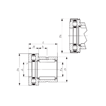 NBX 4532Z IKO Complex Bearings