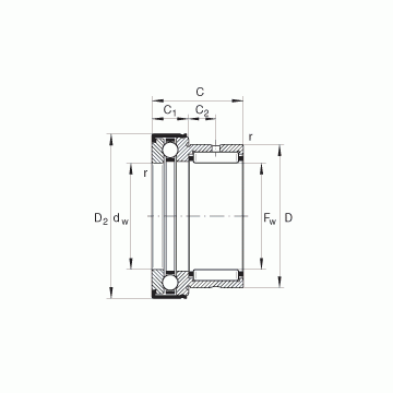 NKX15-Z INA Complex Bearings