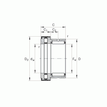 NKXR20-Z INA Complex Bearings