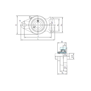 UCFA211 NACHI Bearing Units