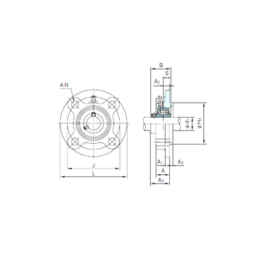 UCFCX09 NACHI Bearing Units