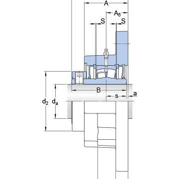 FYR 2 1/2 SKF Bearing Units